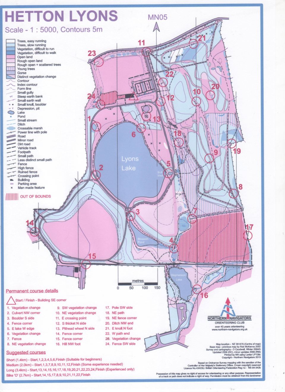 HLCP Orienteering Routes